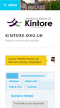 Mobile Screenshot of kintore.org.uk