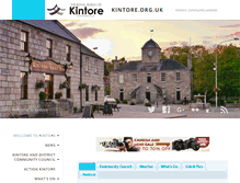 Tablet Screenshot of kintore.org.uk